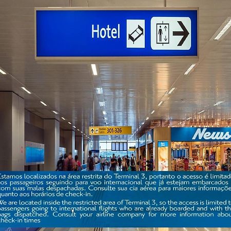 Tryp By Wyndham Sao Paulo Airport - Hotel De Transito Terminal 3 -Lado Ar - Area Restrita A Passageiros Ja Embarcados - Piso 1 Guarulhos Exterior foto