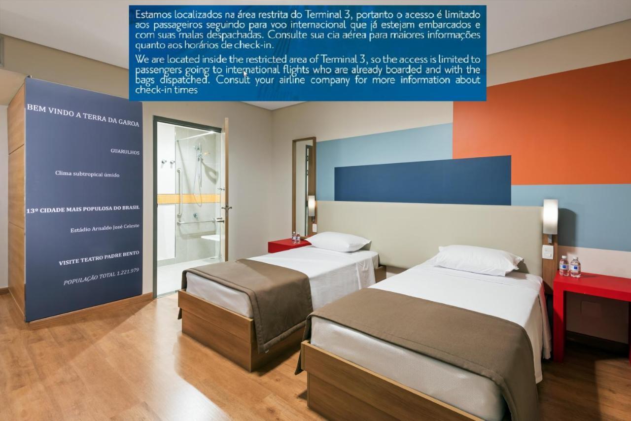 Tryp By Wyndham Sao Paulo Airport - Hotel De Transito Terminal 3 -Lado Ar - Area Restrita A Passageiros Ja Embarcados - Piso 1 Guarulhos Exterior foto
